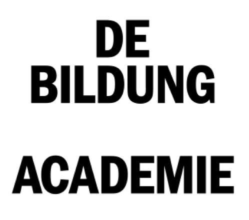 Logo-De-Bildung-Academie-zwart-wit